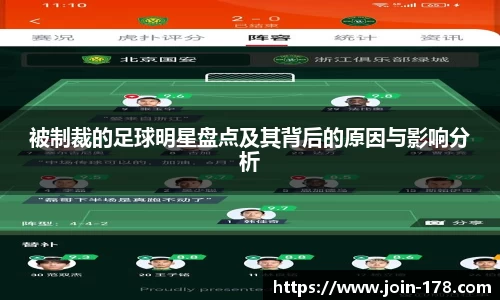 被制裁的足球明星盘点及其背后的原因与影响分析